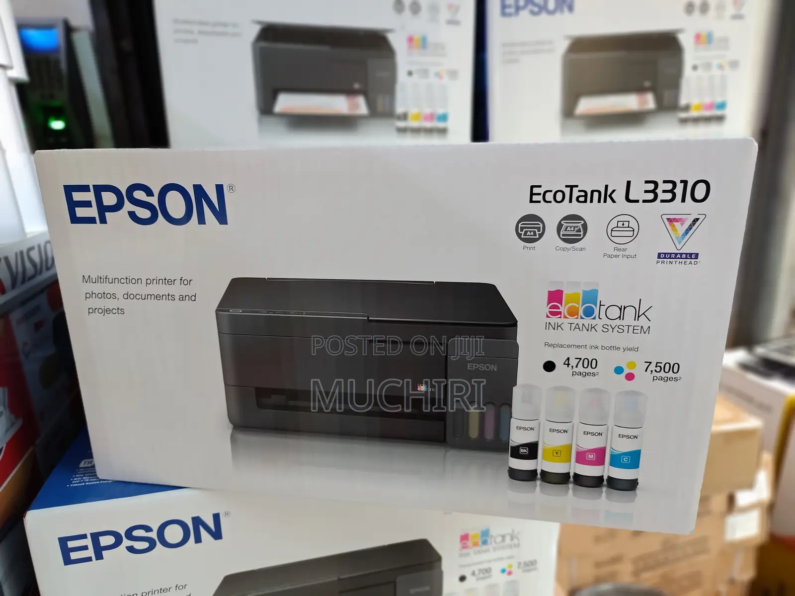 Epson L3310 High Resolution Colour Printer