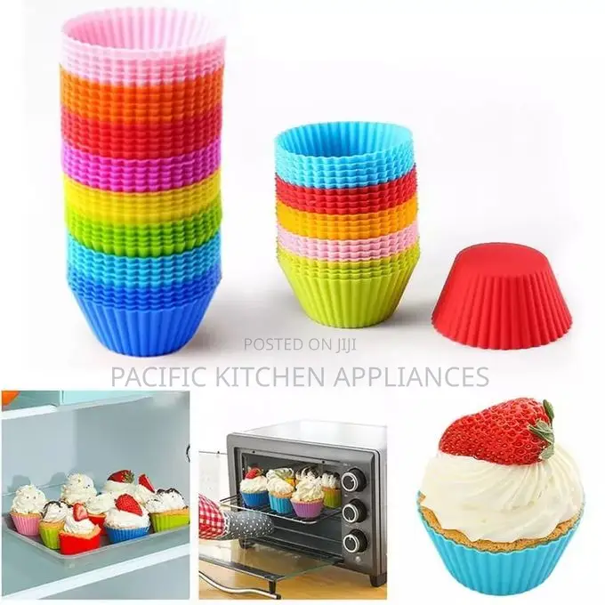 Silicone Reusable Cup Cake Holders