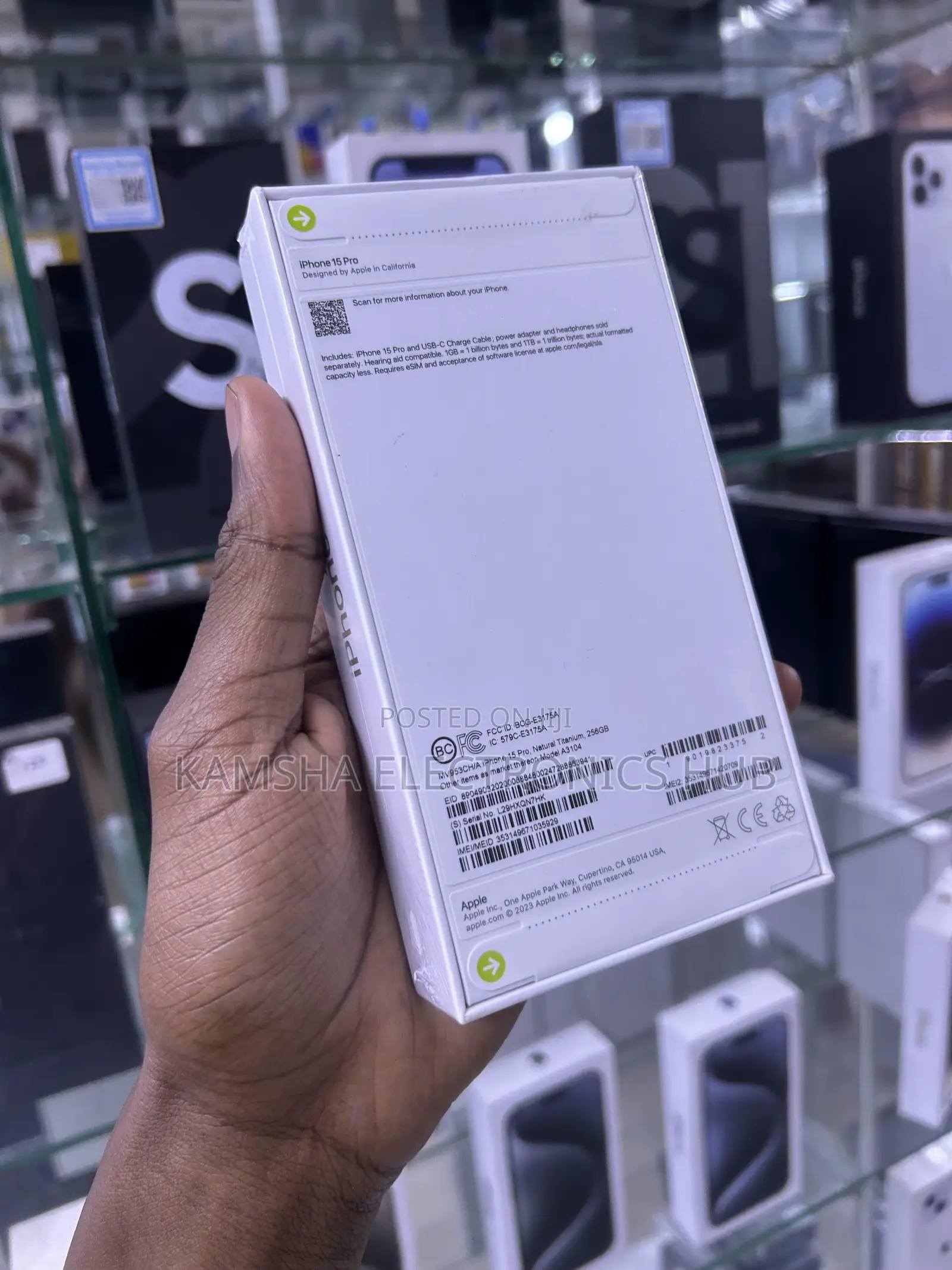 New Apple iPhone 15 Pro 256 GB
