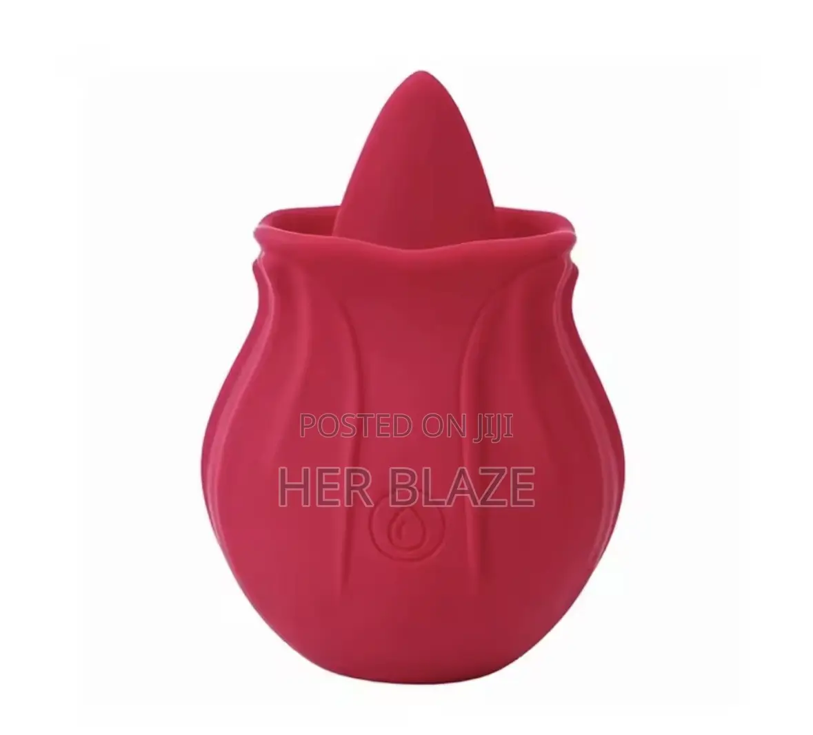 Tongue Licking Rose Vibrator Waterproof Soft Silicone and Discreet