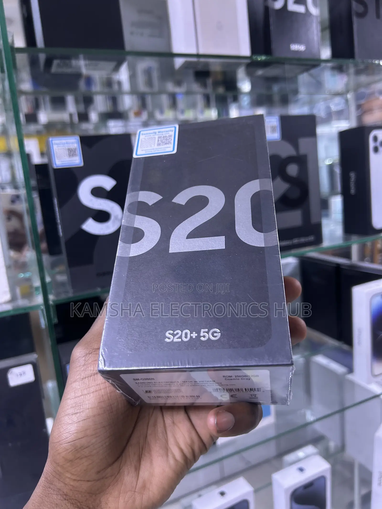 New Samsung Galaxy S20+ 128 GB Black