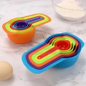 Kitchencentre 6 Pieces Measuring Cups Set – Multicolor