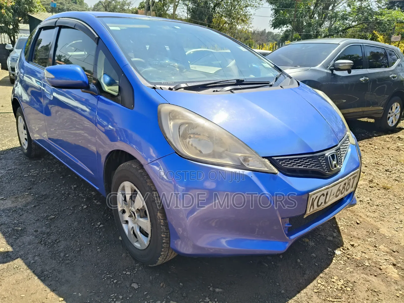 Honda Fit 2012 Blue