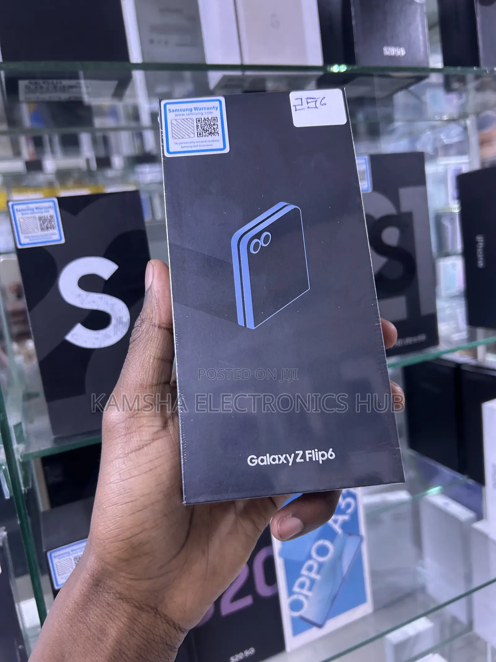 New Samsung Galaxy Z Flip6 256 GB Blue