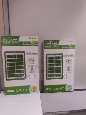 Mobile Phone Solar Panel Charger 6v 3.8W for Outdoor Use