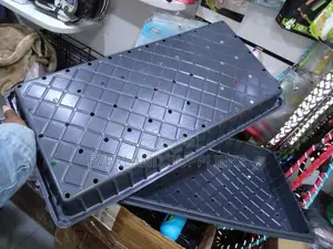 Reusable Perforated Hydroponic Trays - With Holes