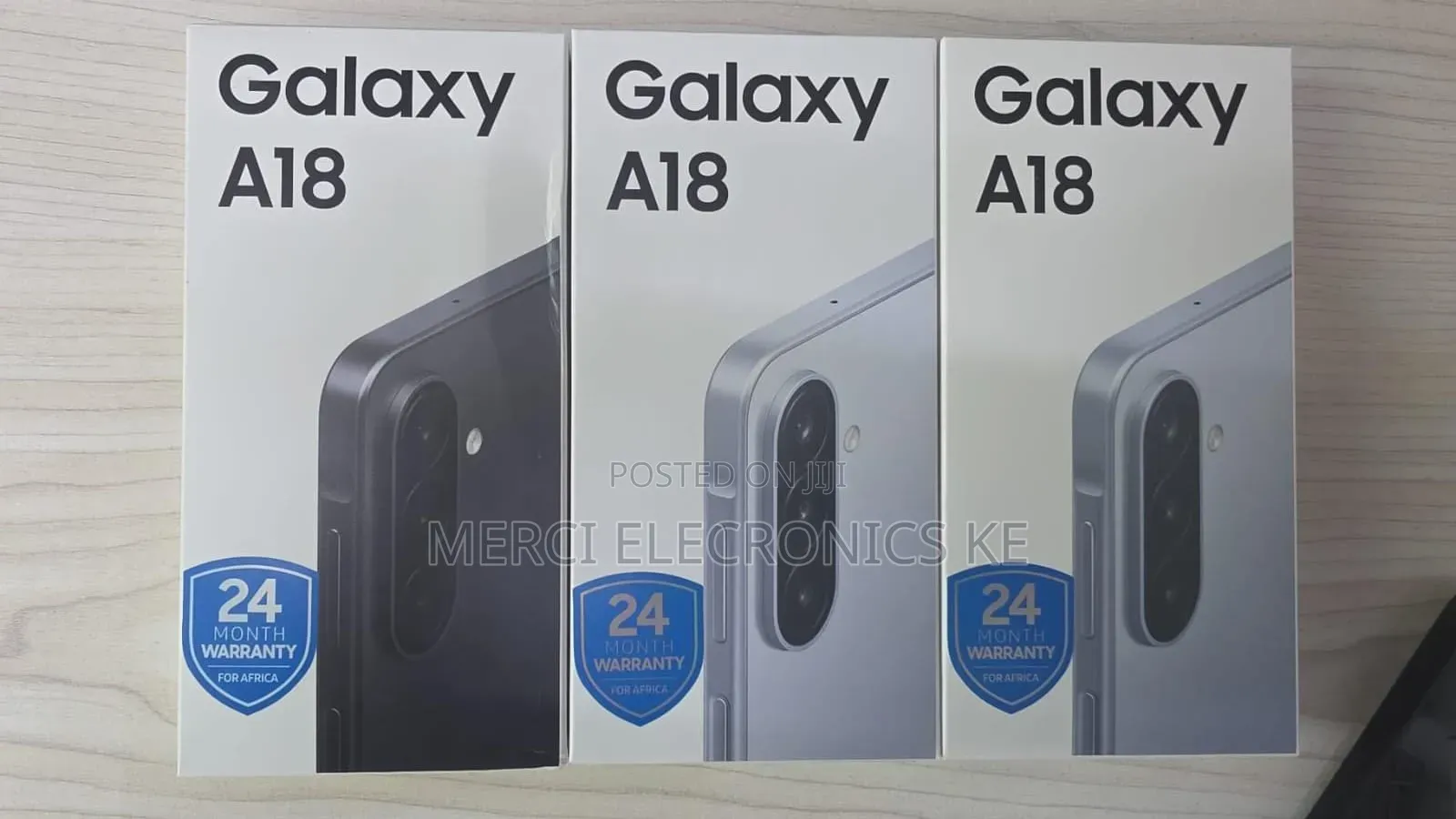 New Samsung Galaxy A18 128 GB Gray