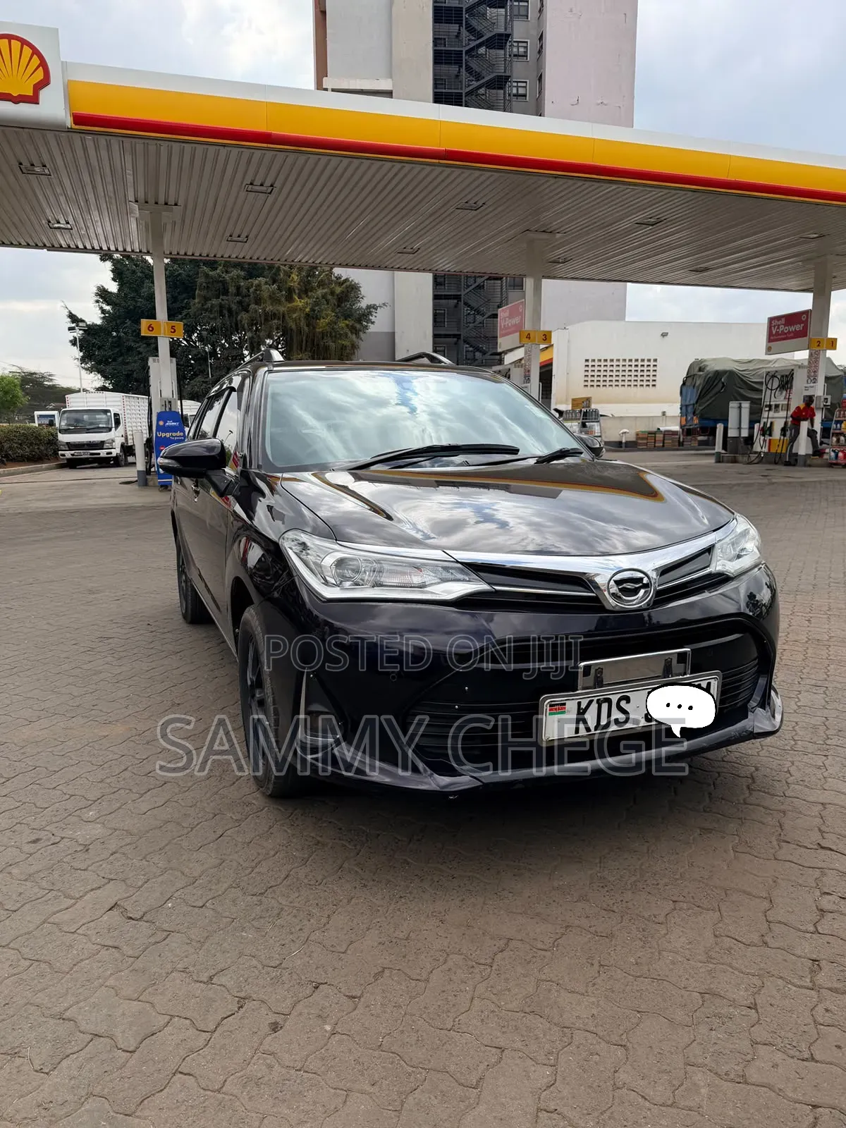 Toyota Corolla Fielder 2017 Black