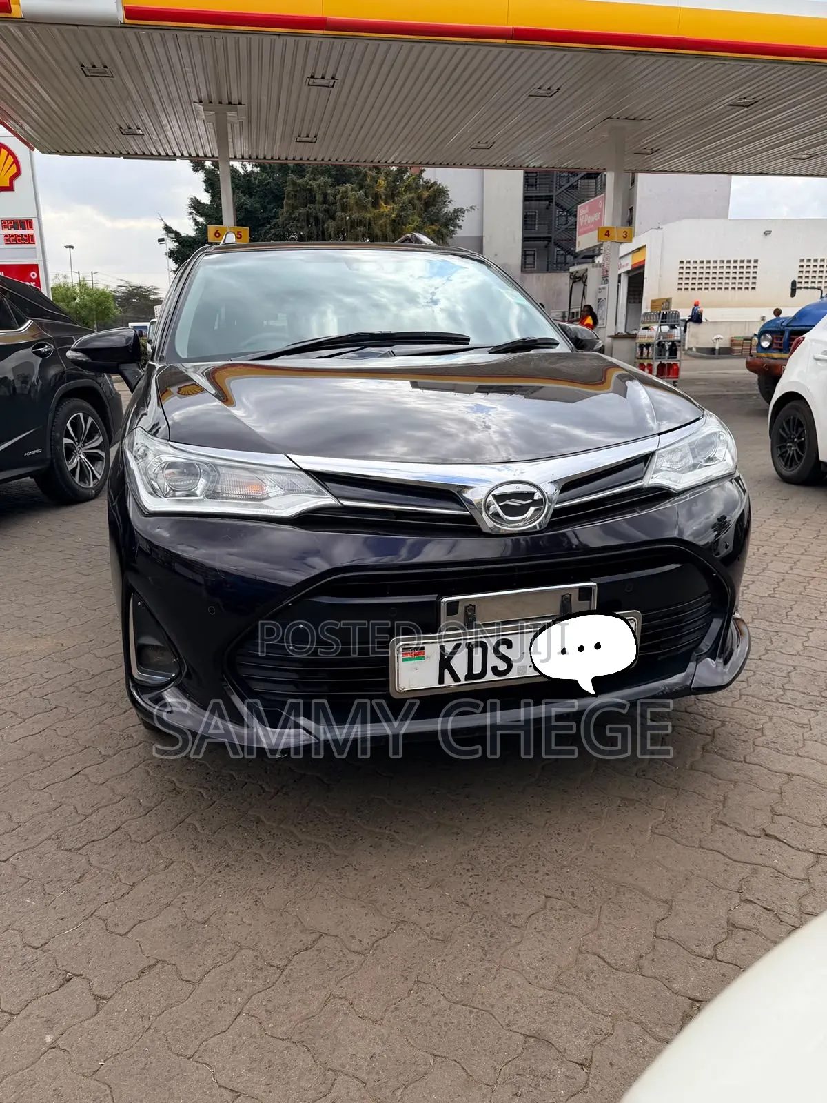 Toyota Corolla Fielder 2017 Black
