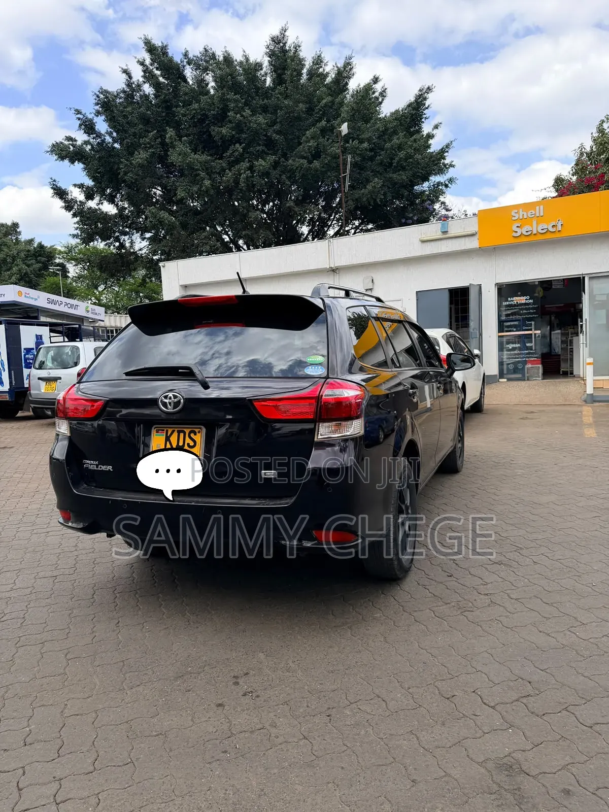 Toyota Corolla Fielder 2017 Black