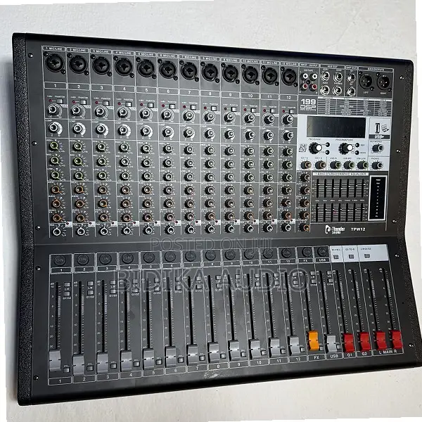 Thunder Sound TPW 12 Professional Powered Audio Mixer