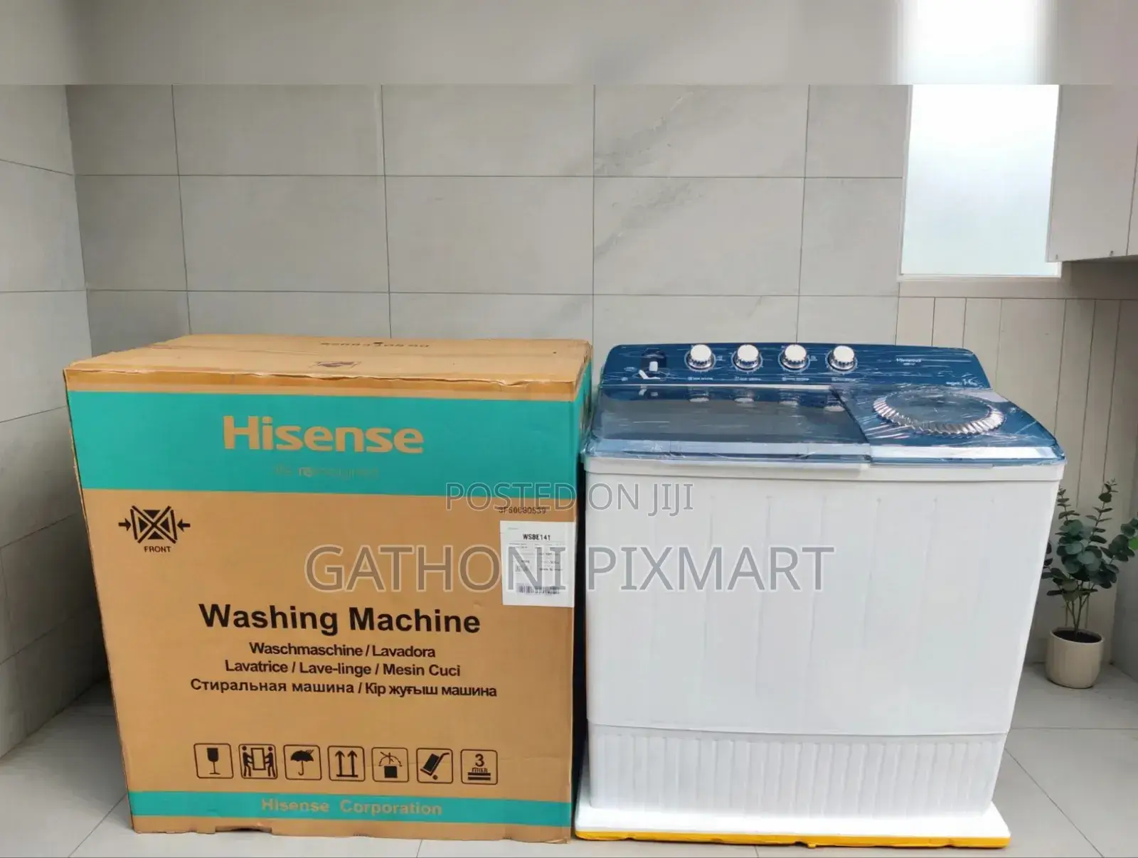 Hisense 14Kg Twin Tub Washing Machine – Convenient Home Laundry