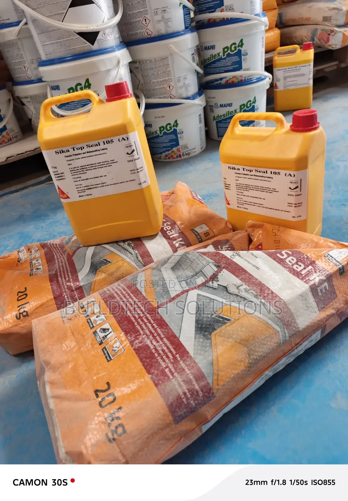 SikaTop Seal 105 20kg – Quality Waterproofing Material