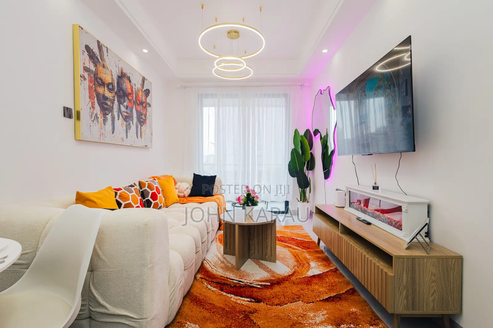 Furnished 1bdrm Apartment in Kilimani, Hurlingham for rent