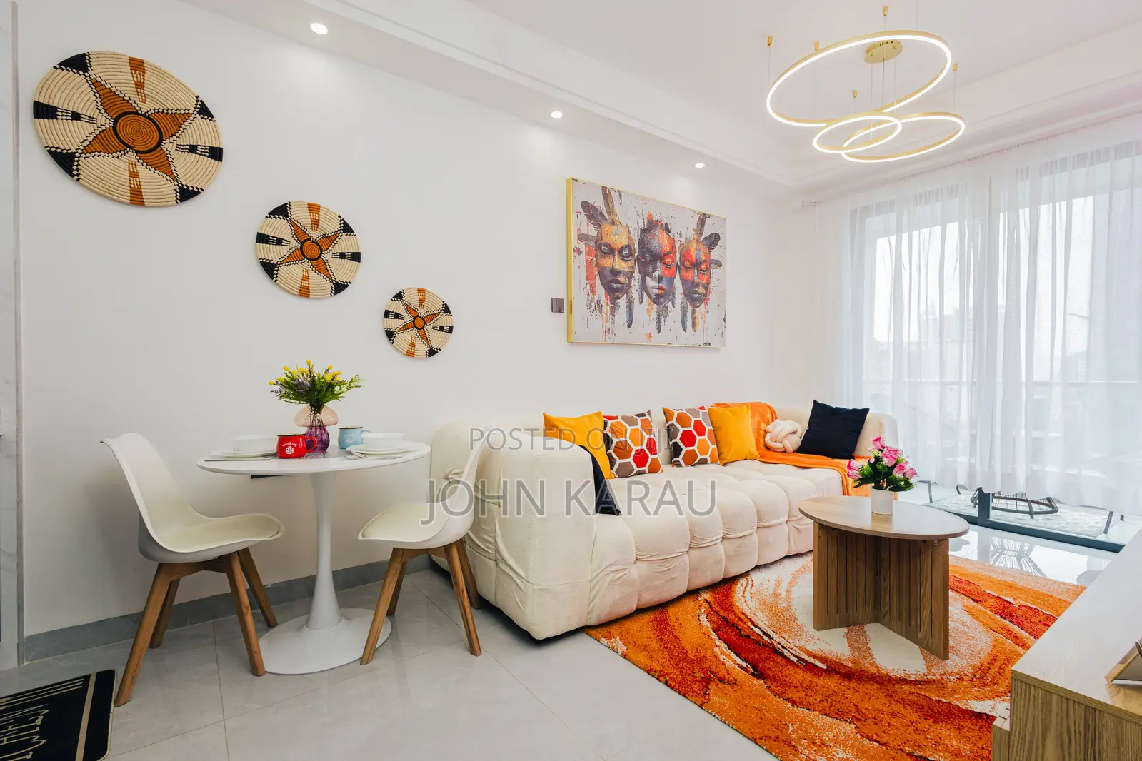 Furnished 1bdrm Apartment in Kilimani, Hurlingham for rent