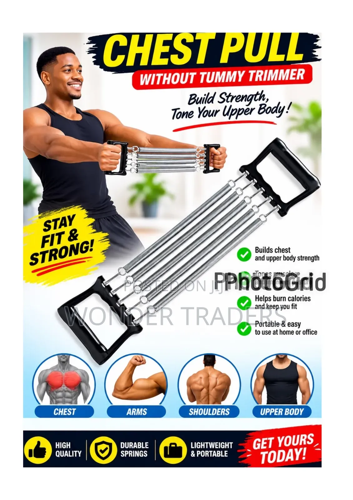 *Chest Pull (WITHOUT)Tummy Trimmer*