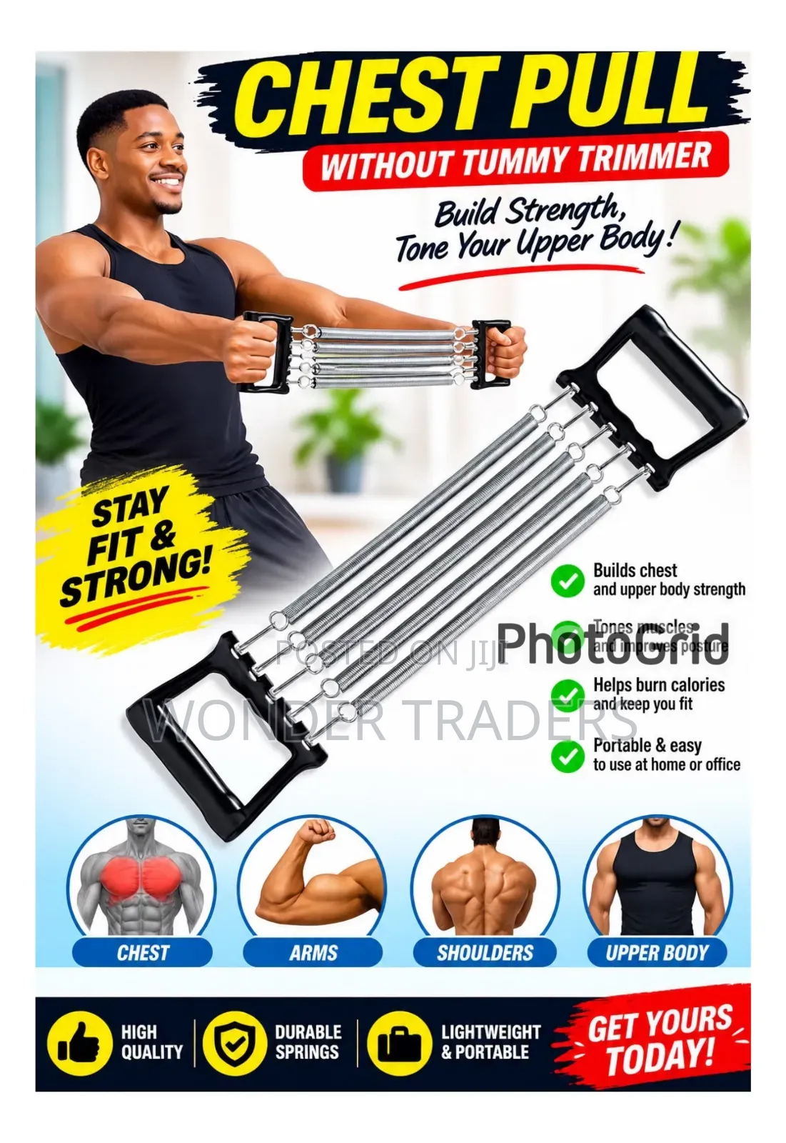 *Chest Pull (WITHOUT)Tummy Trimmer*