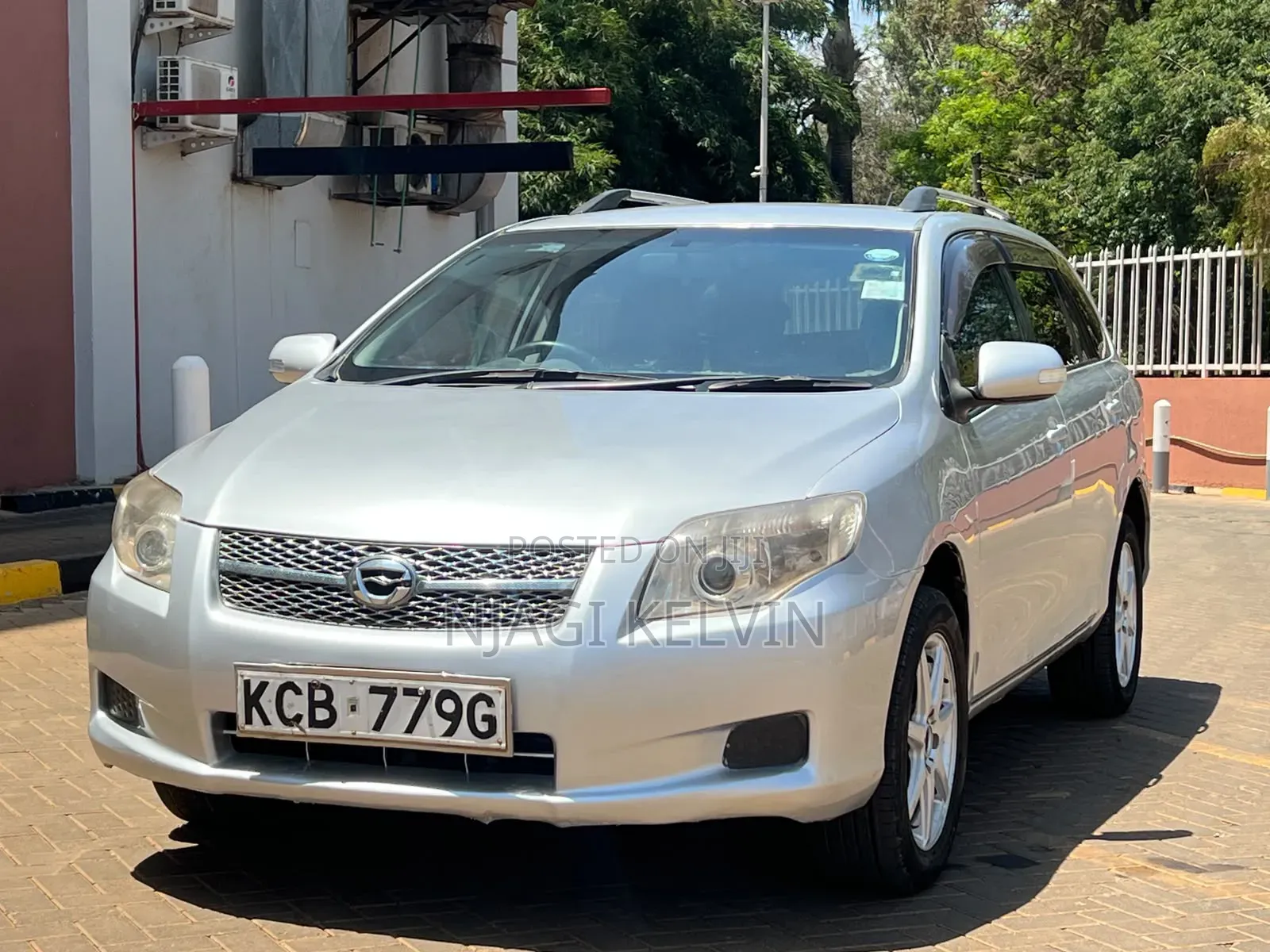Toyota Corolla Fielder 2008 Silver
