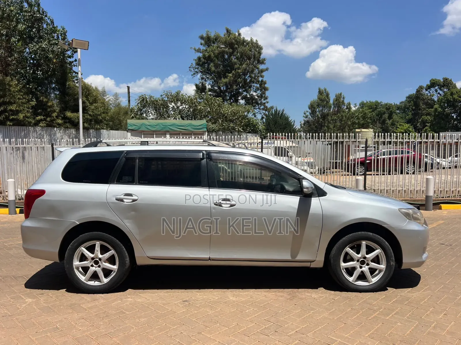 Toyota Corolla Fielder 2008 Silver