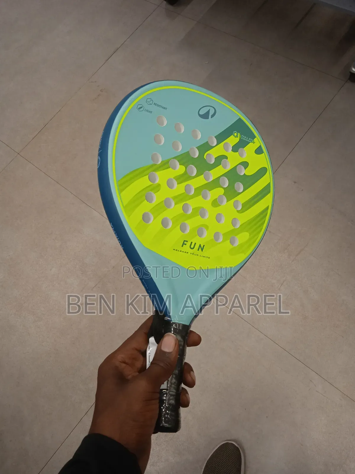 Kids 5plus Years Light Weight 260gms Padel Racket