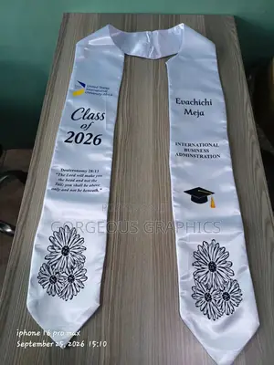 Graduation Sash