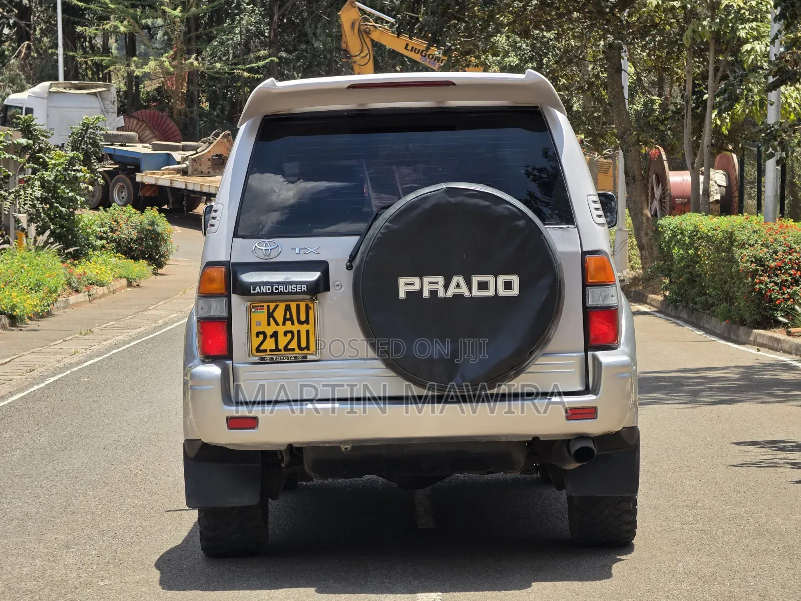 Toyota Land Cruiser Prado 1998 Gray