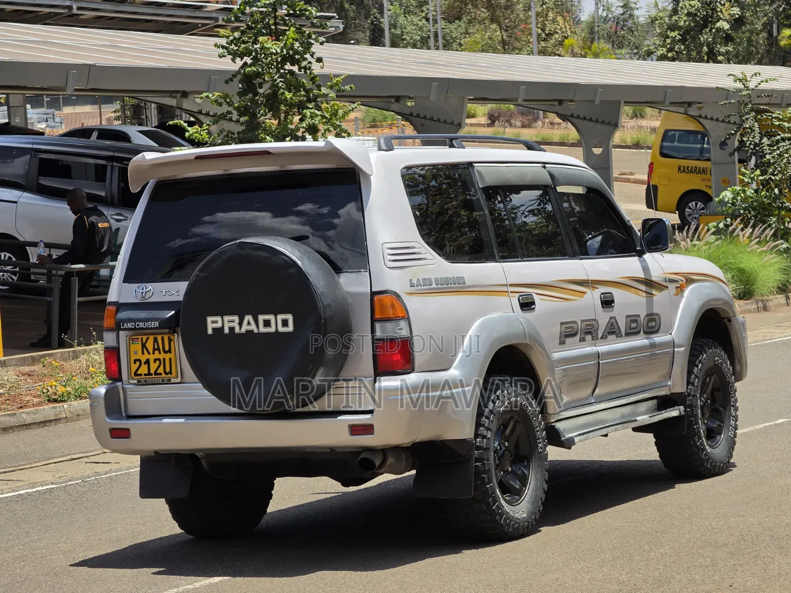Toyota Land Cruiser Prado 1998 Gray