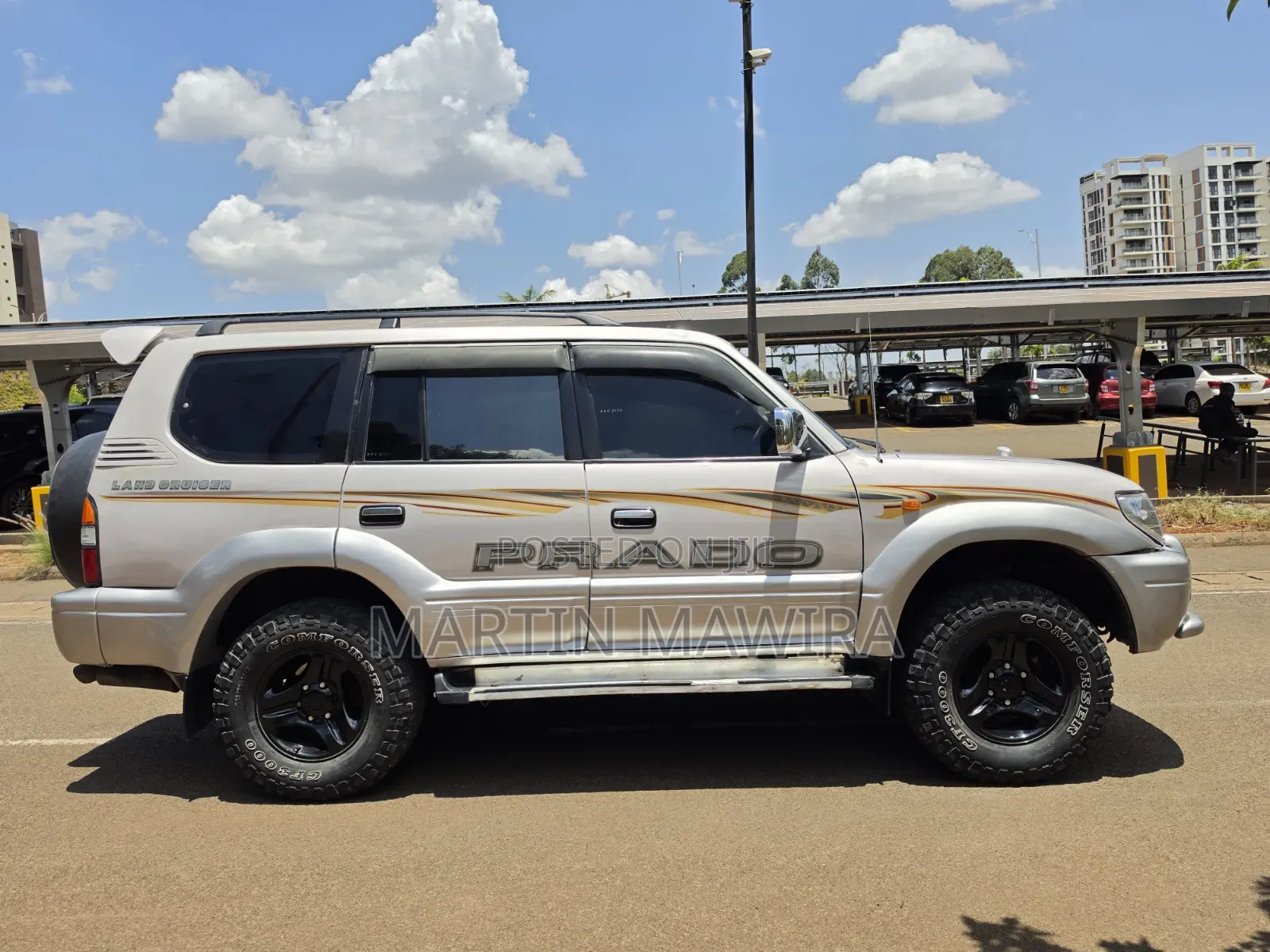 Toyota Land Cruiser Prado 1998 Gray