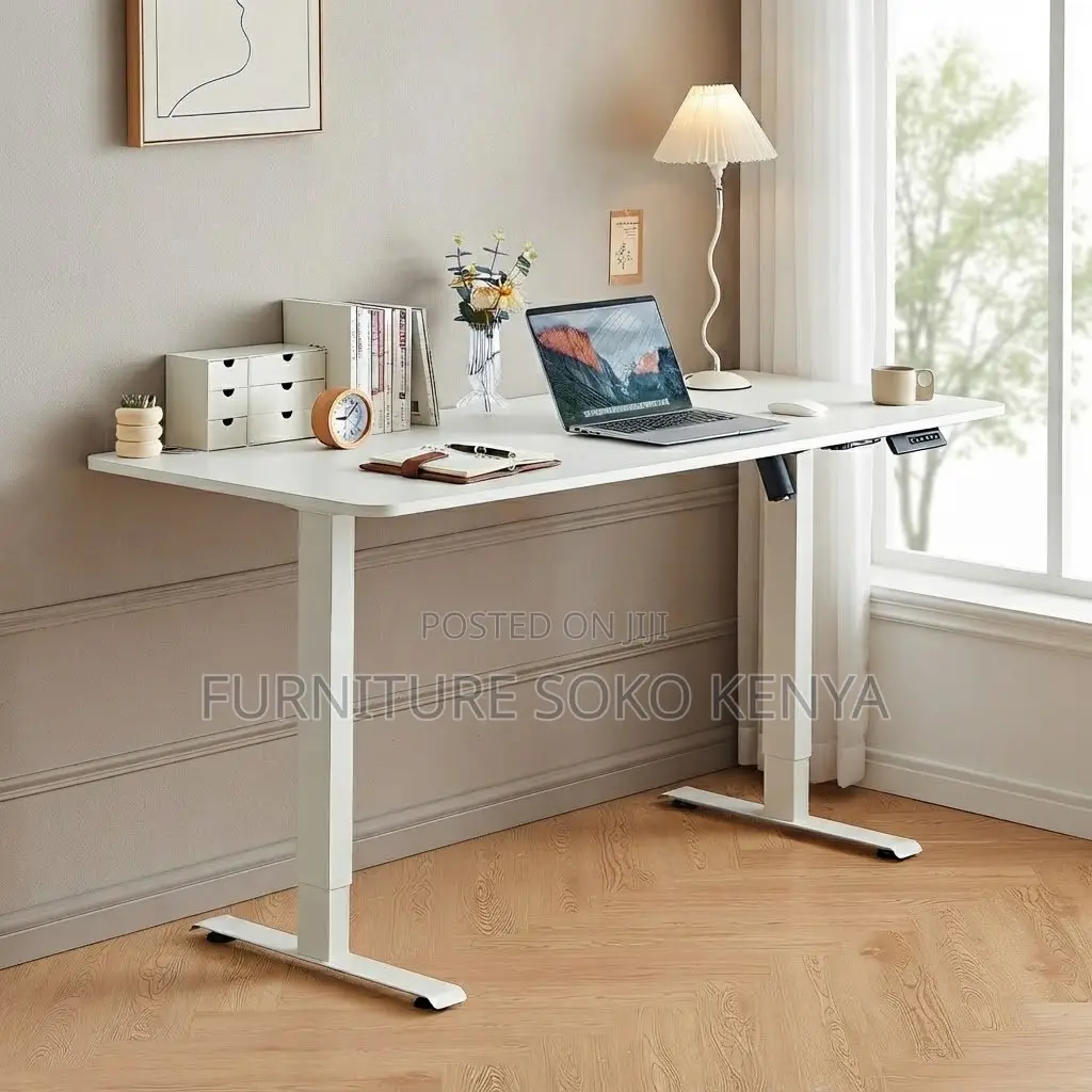 Adjustable Desk | 1600MM White | Electric Standing Table