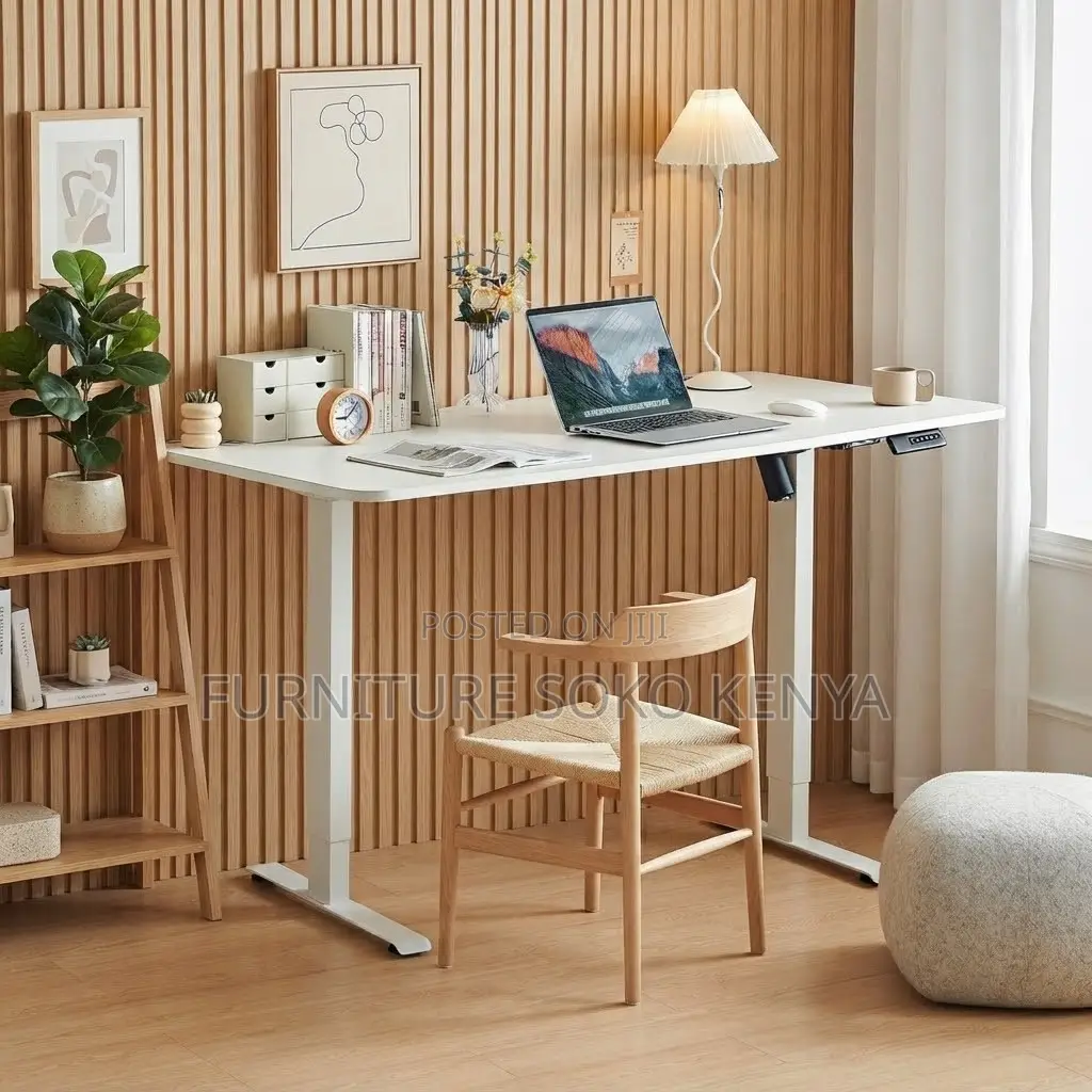 Adjustable Desk | 1600MM White | Electric Standing Table