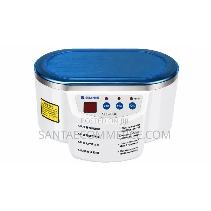 SUNSHINE SS-968 Ultrasonic Cleaner
KSh4,500