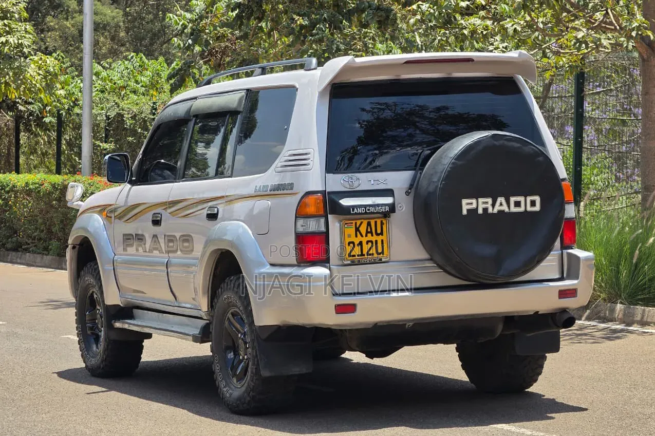 Toyota Land Cruiser Prado 1998 Gray