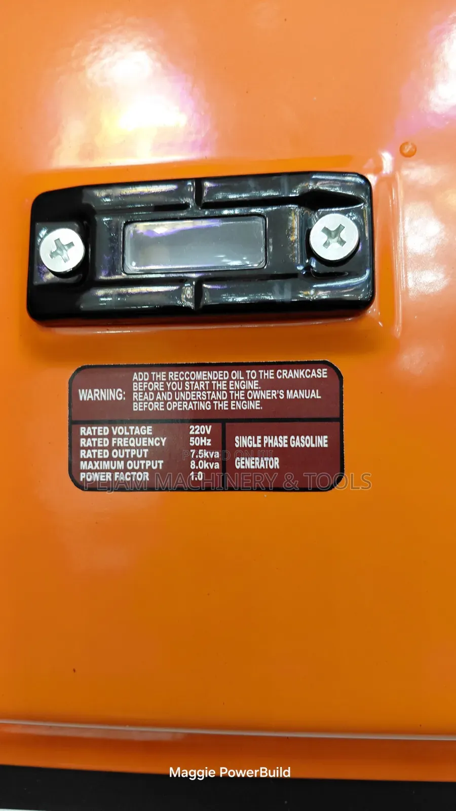 8kva Honda Japan Gasoline Keystart With Wheels