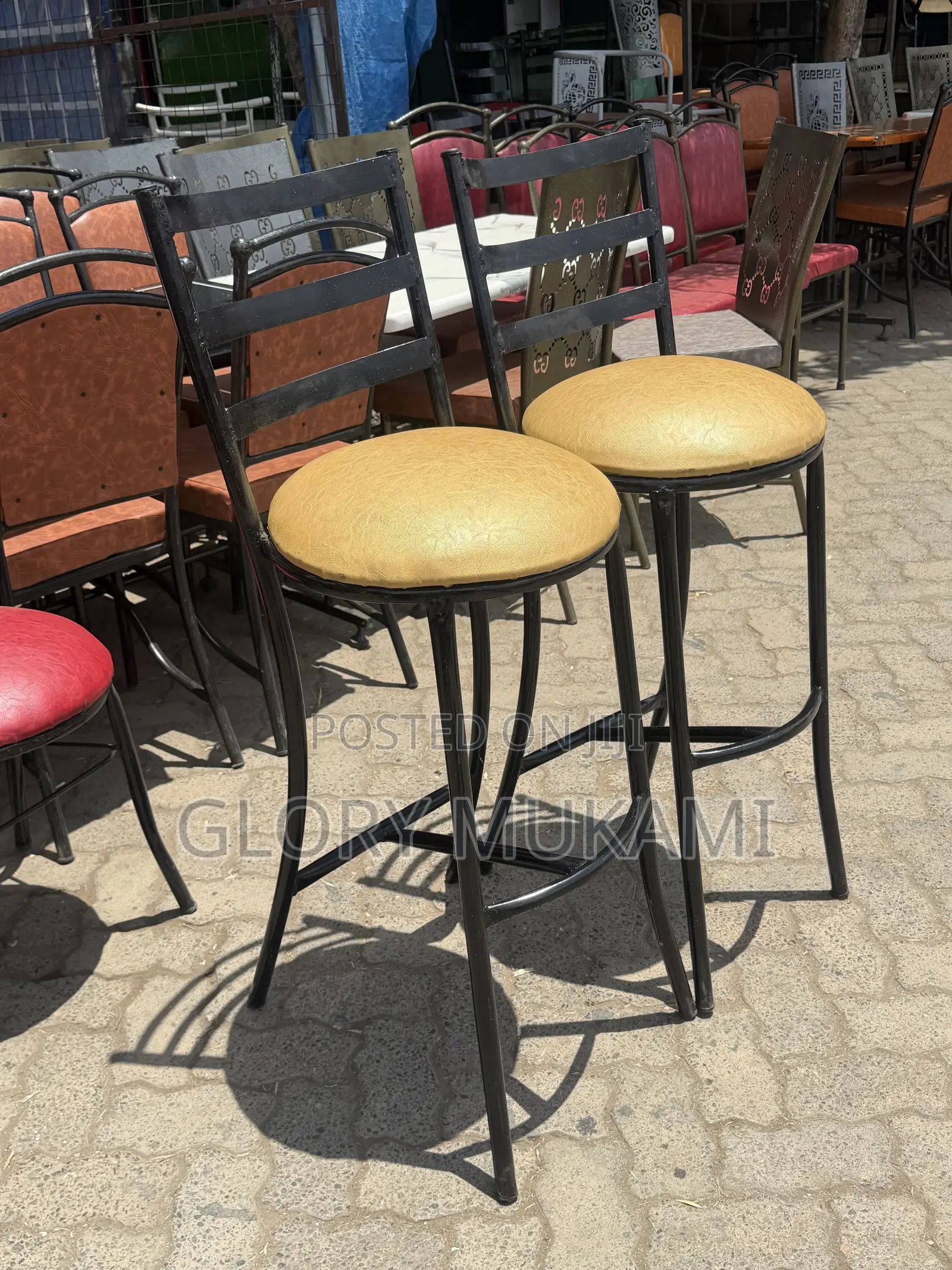 High Bar Gold Sinatabu Chairs