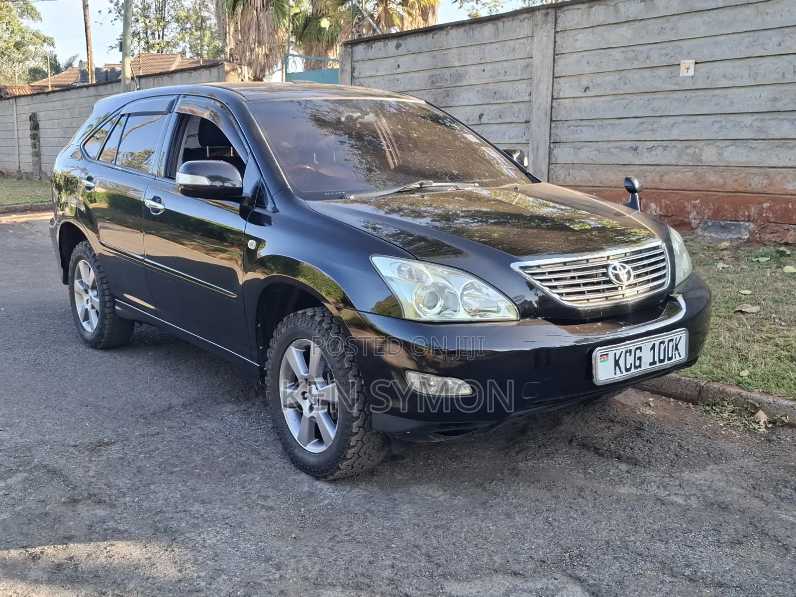 Toyota Harrier 240G 2007 Black