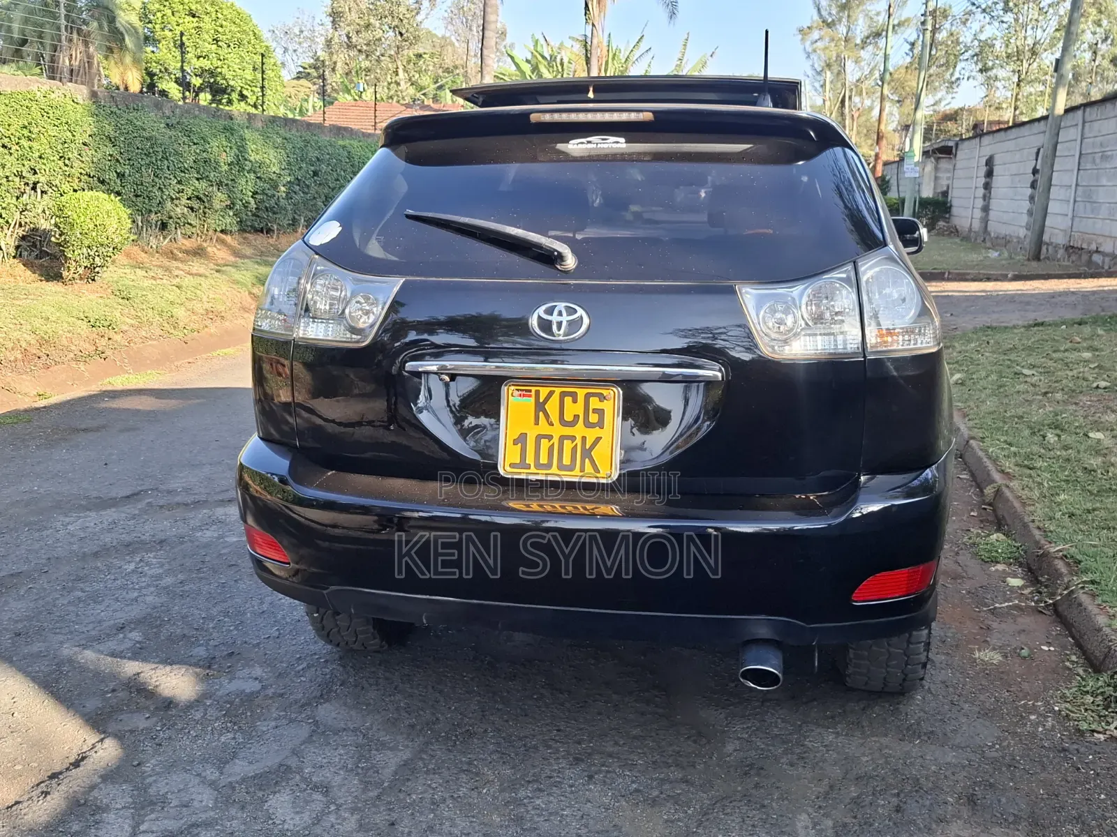 Toyota Harrier 240G 2007 Black