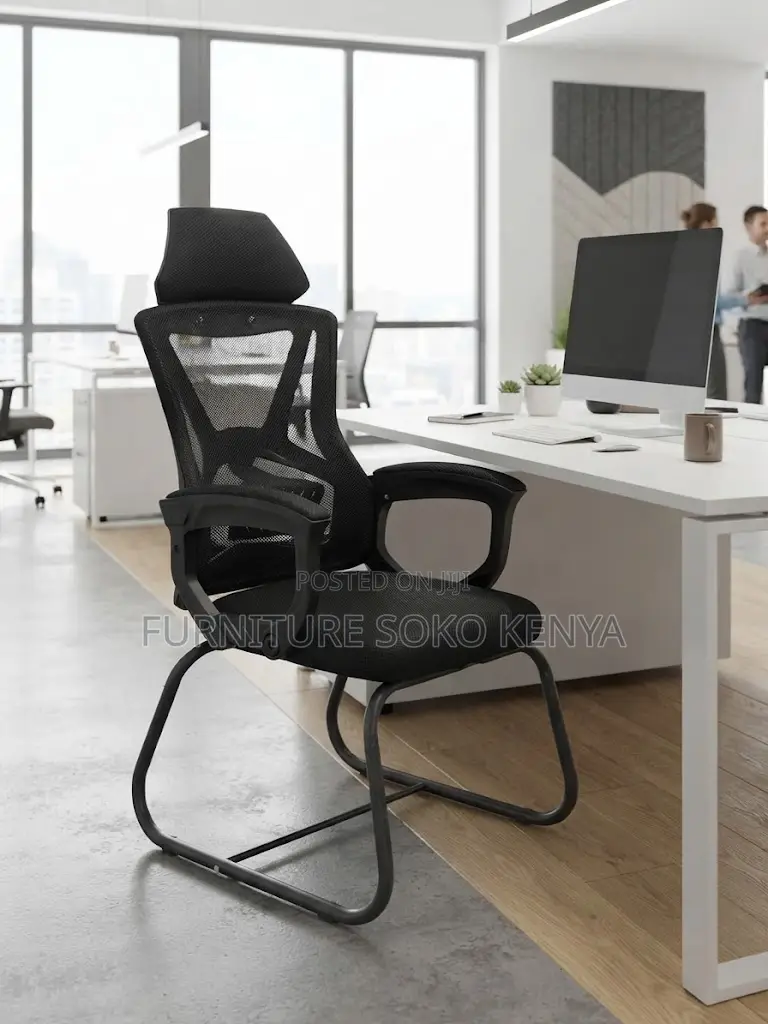 Medium Office Seat | Fabric Home Working Chair
