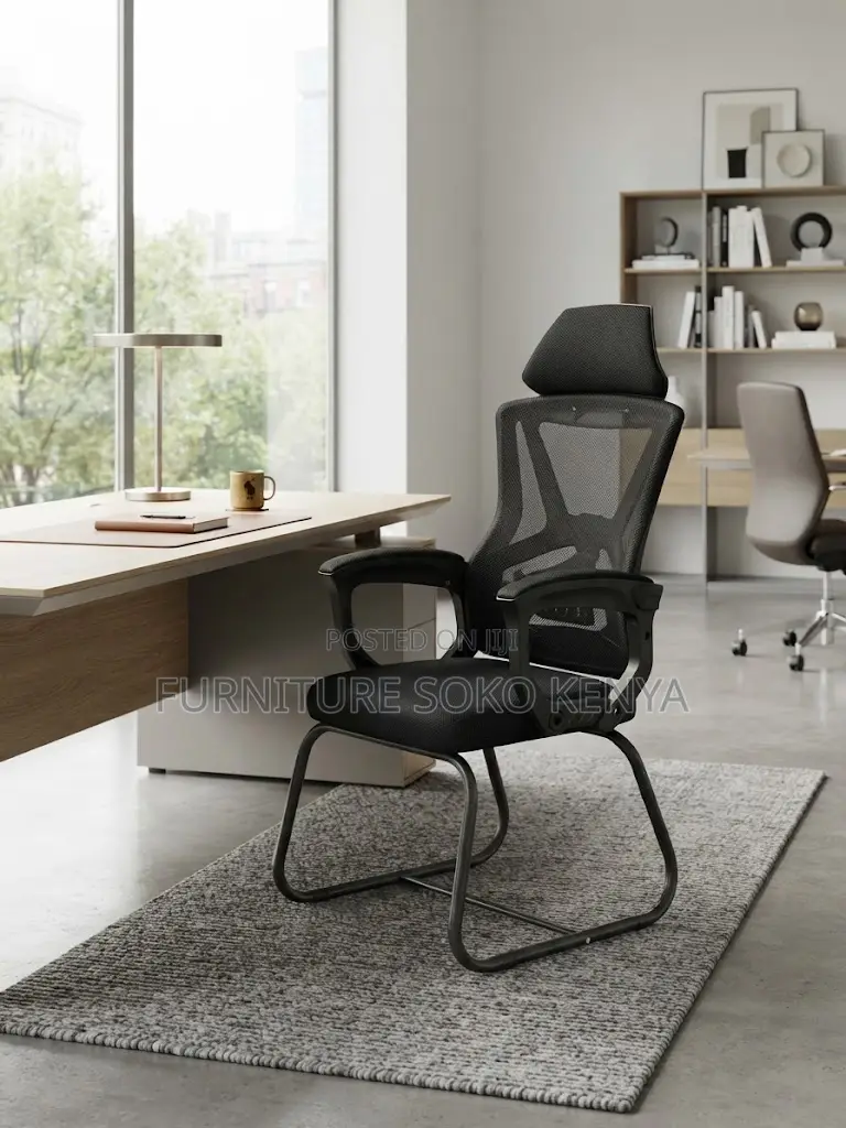 Medium Office Seat | Fabric Home Working Chair