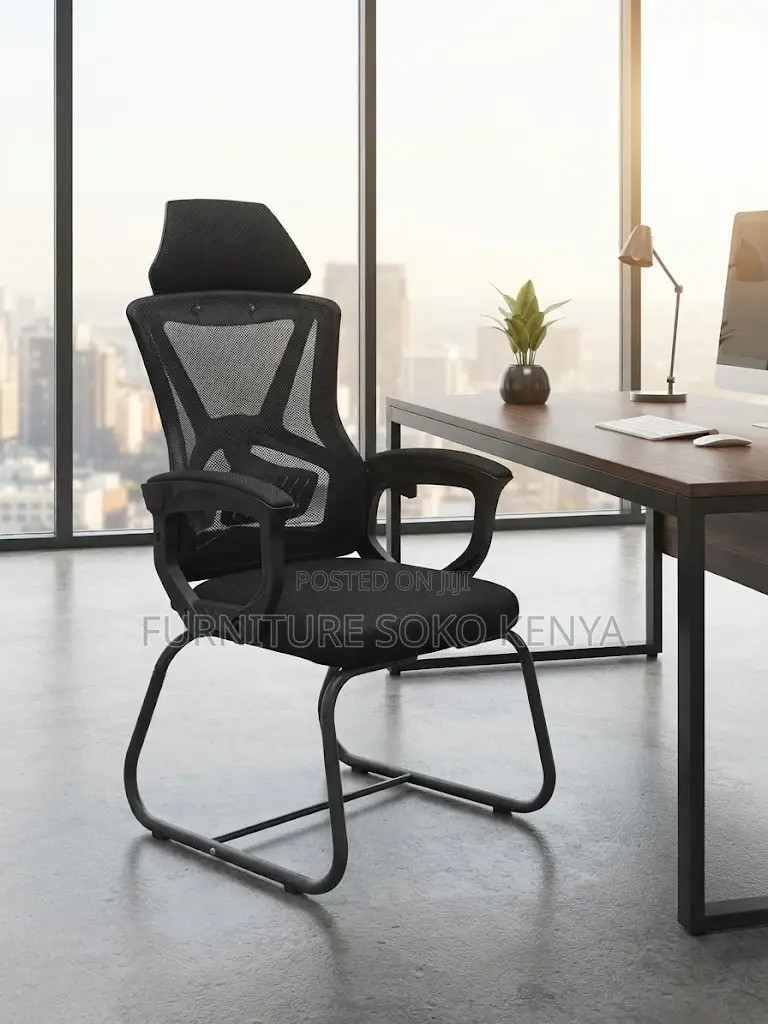 Medium Office Seat | Fabric Home Working Chair