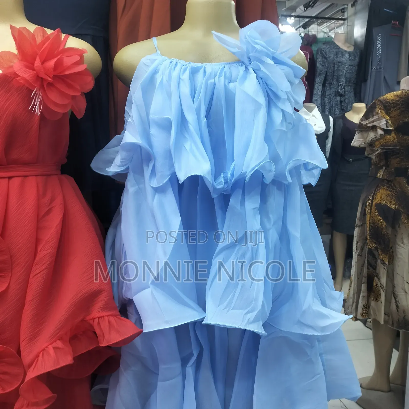 Ruffle Tiered Mini Dress. Sun/Summer Dress
