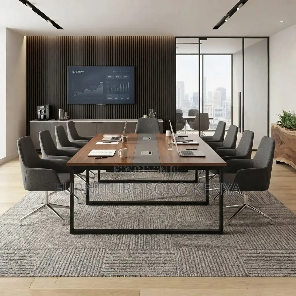 Staff Meeting Table | Executive 8 to 10 Seater Boardroom Table