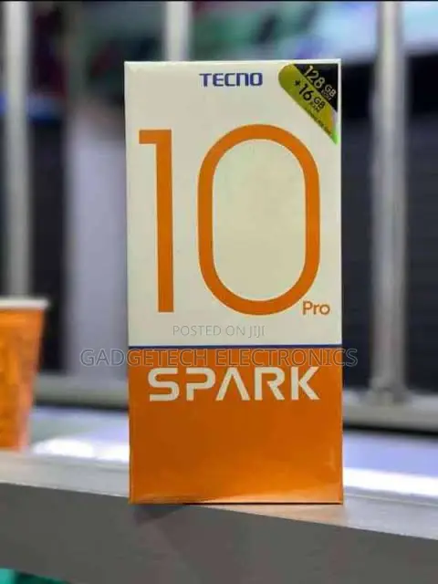 New Tecno Spark 10 5G 256 GB Black