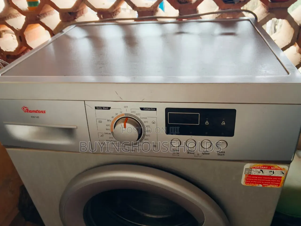 Ramtons 6kg Front Load Washing Machine