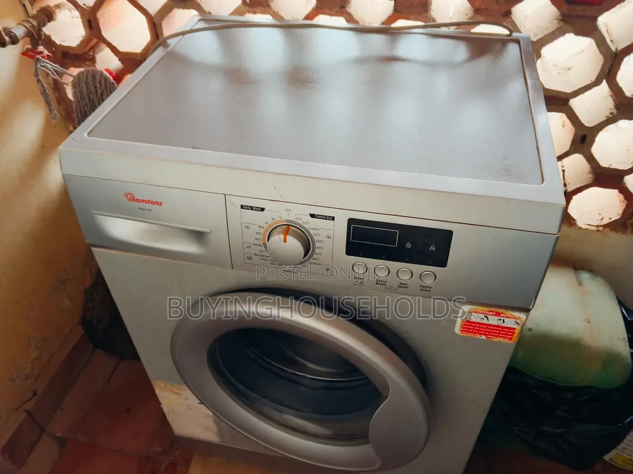 Ramtons 6kg Front Load Washing Machine