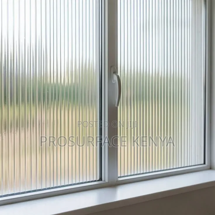 Flute Glass Effect Film for Office Partitions