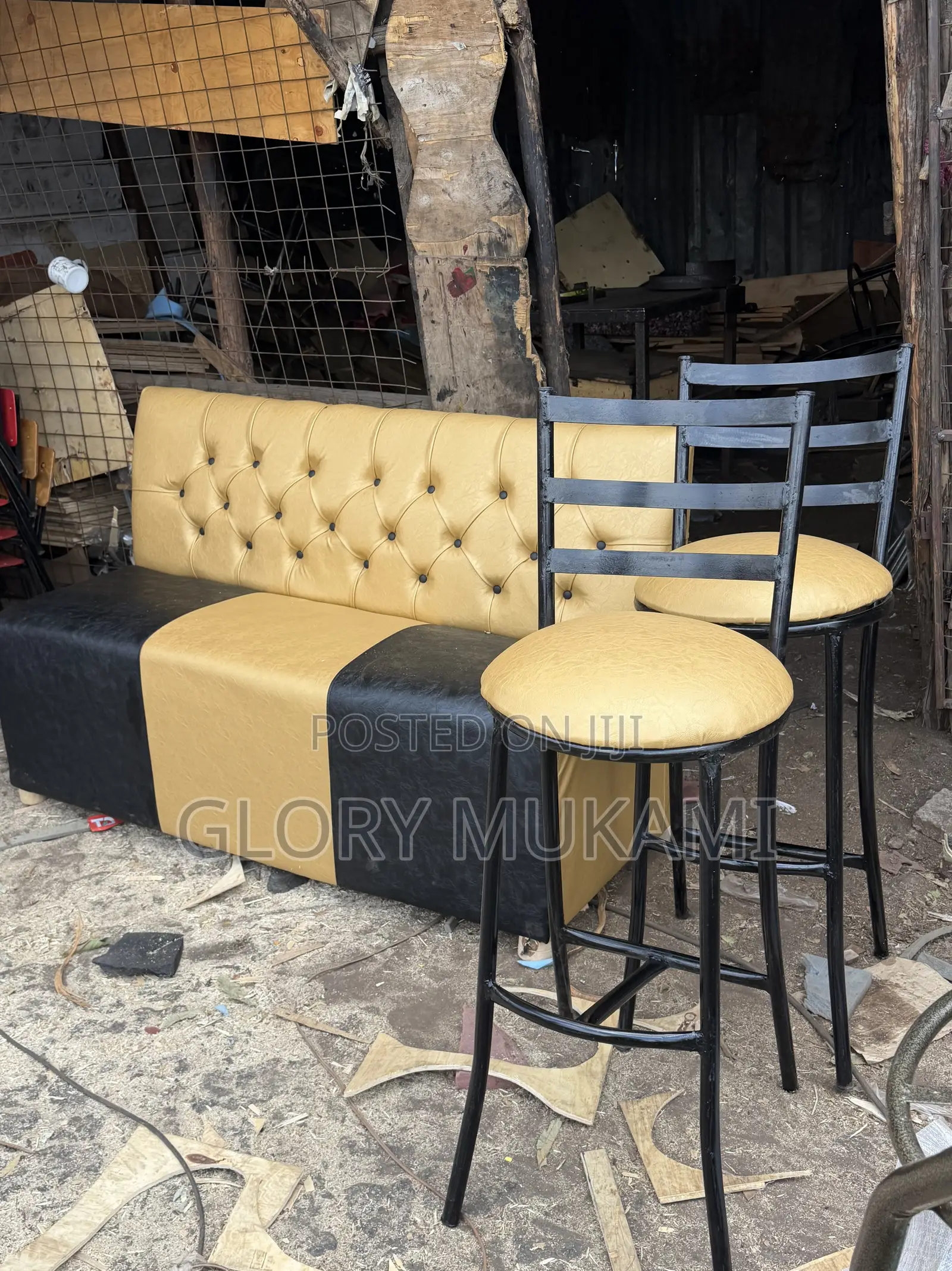 High Bar Sinatabu Chairs and Bar Couch 4 Seater Set