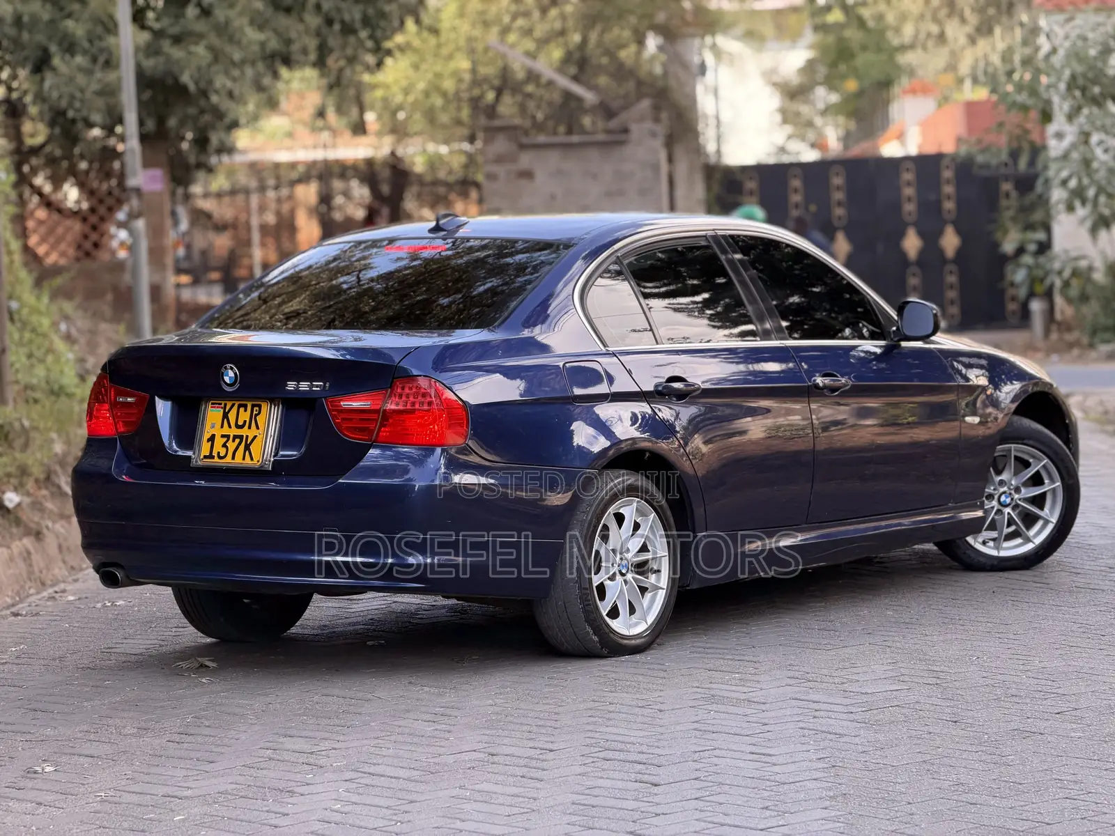 BMW 320i Sedan RWD 2011 Blue