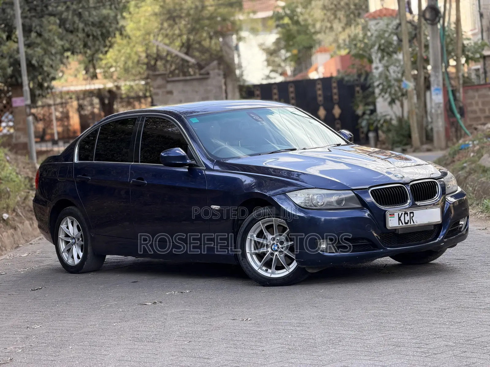 BMW 320i Sedan RWD 2011 Blue