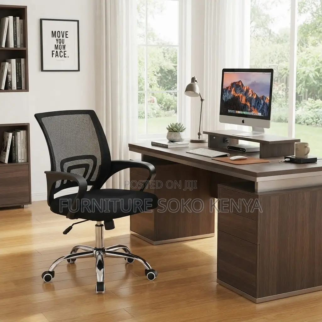 Mesh Clerical Chair | Medium Back Support | Home Office Chair