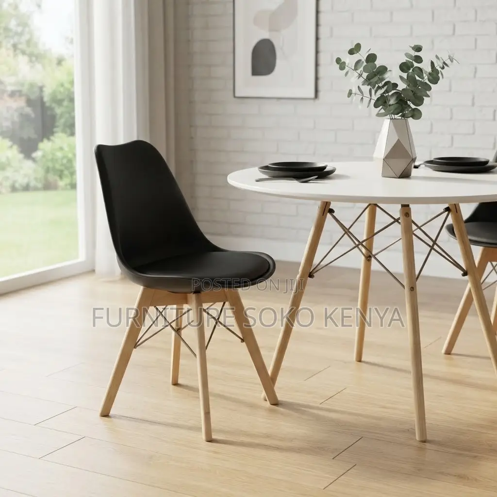 Dining Padded Chair | Upholstered Mid Back Hotel Seat